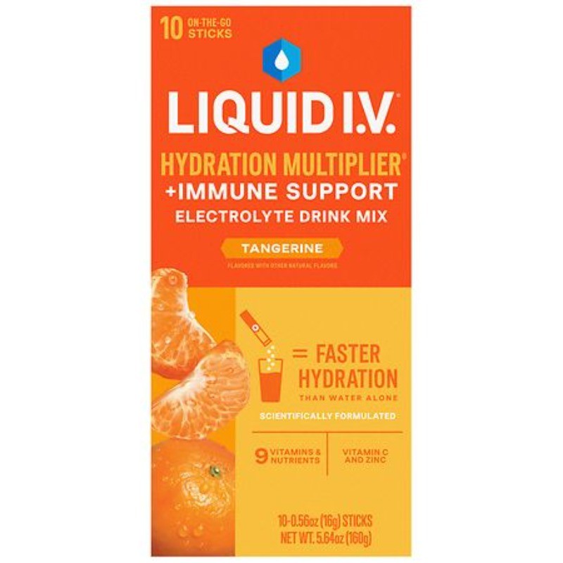 Hydration Multiplier +Immune Support Electrolyte Drink Mix Tangerine 0.56 oz