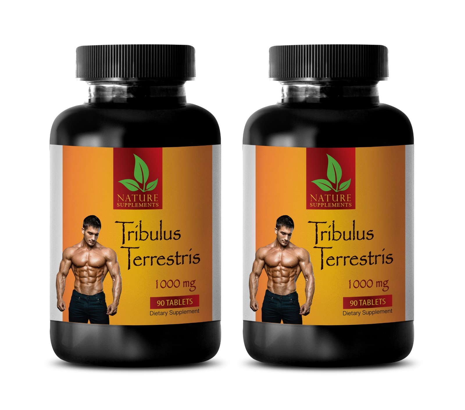 Tribulus Terrestris Extract 1000mg – Male Stamina Pills Potency – 2 Bot 180 Tabs