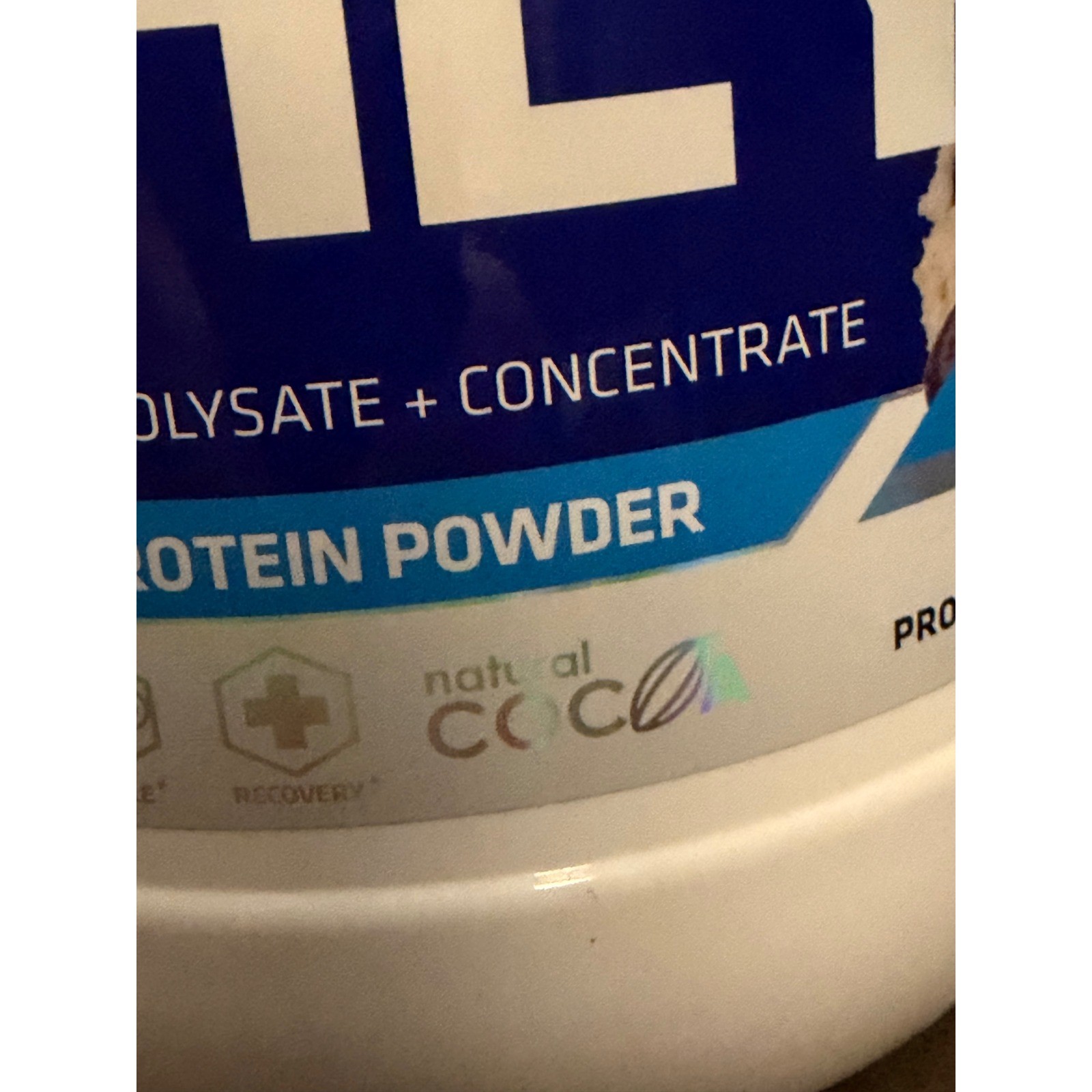 USN BlueLab 100% Whey Protein Powder Cookies and Cream 2lb 25g Protein 5.3g BCAA