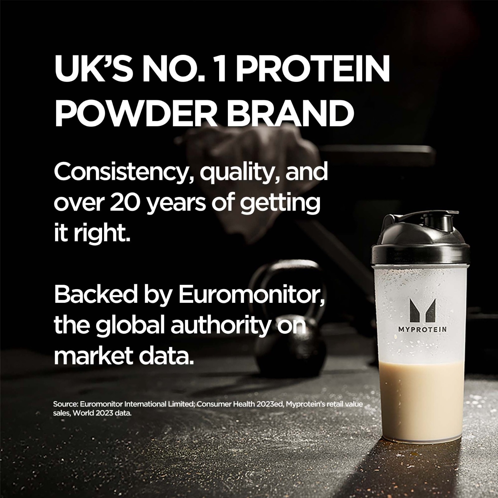 MyProtein Impact Whey Protein Powder Vanilla 2.2 lbs. BB 06/2026