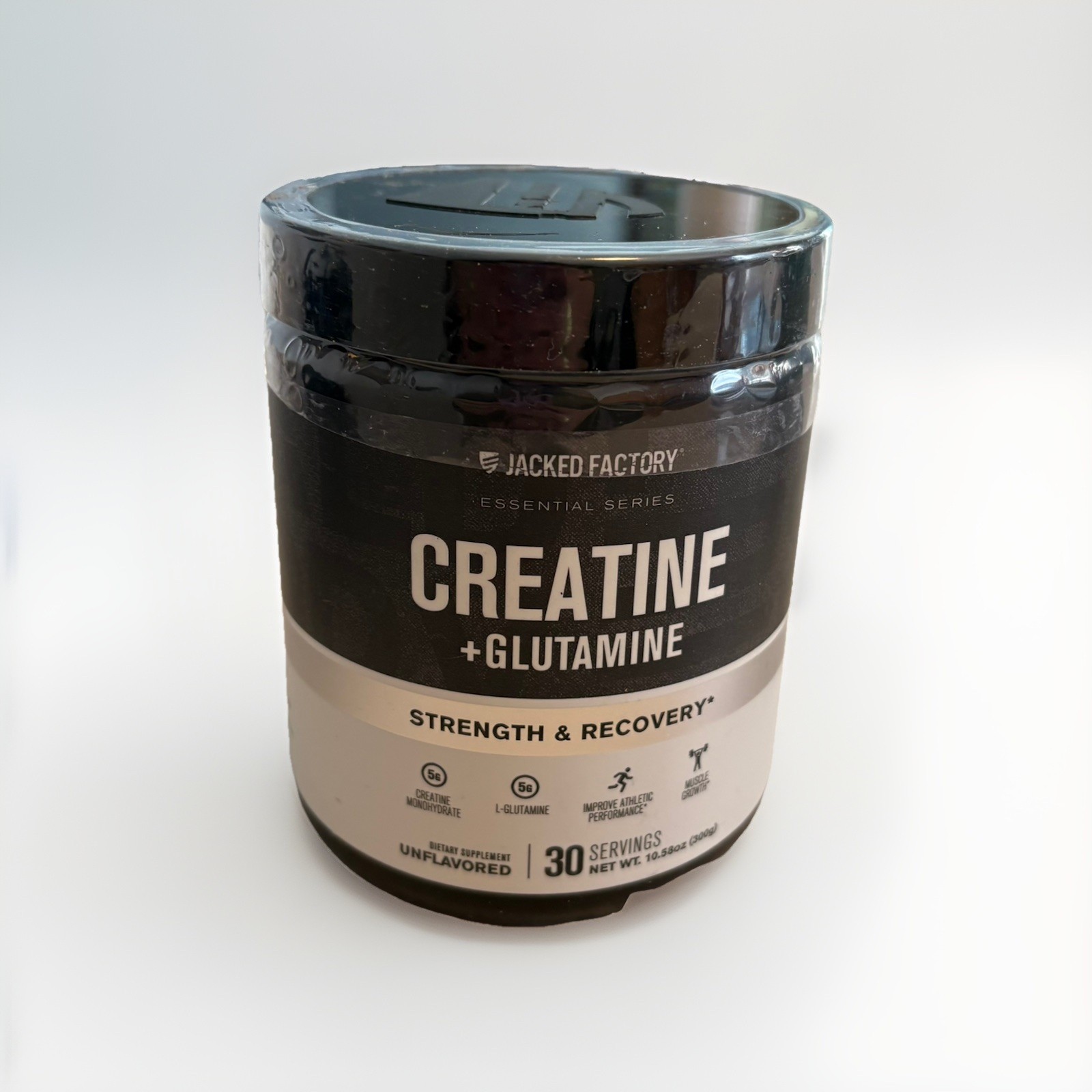 Creatine + Glutamine – Creatine Supplement 30 Servings Exp 8/27 unflavored