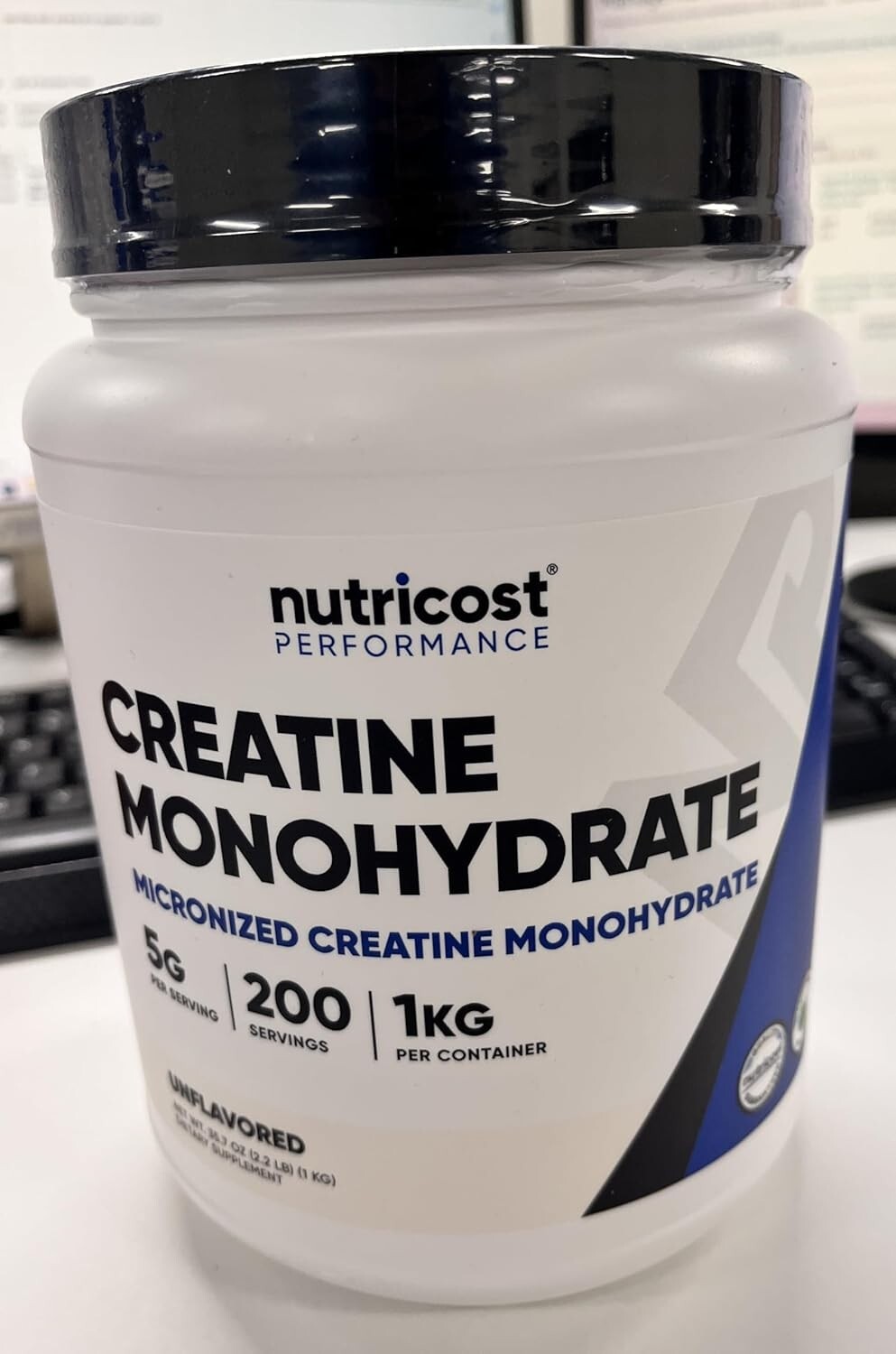 High-Quality Micronized Creatine Monohydrate – 5g Per Serving, Friendly