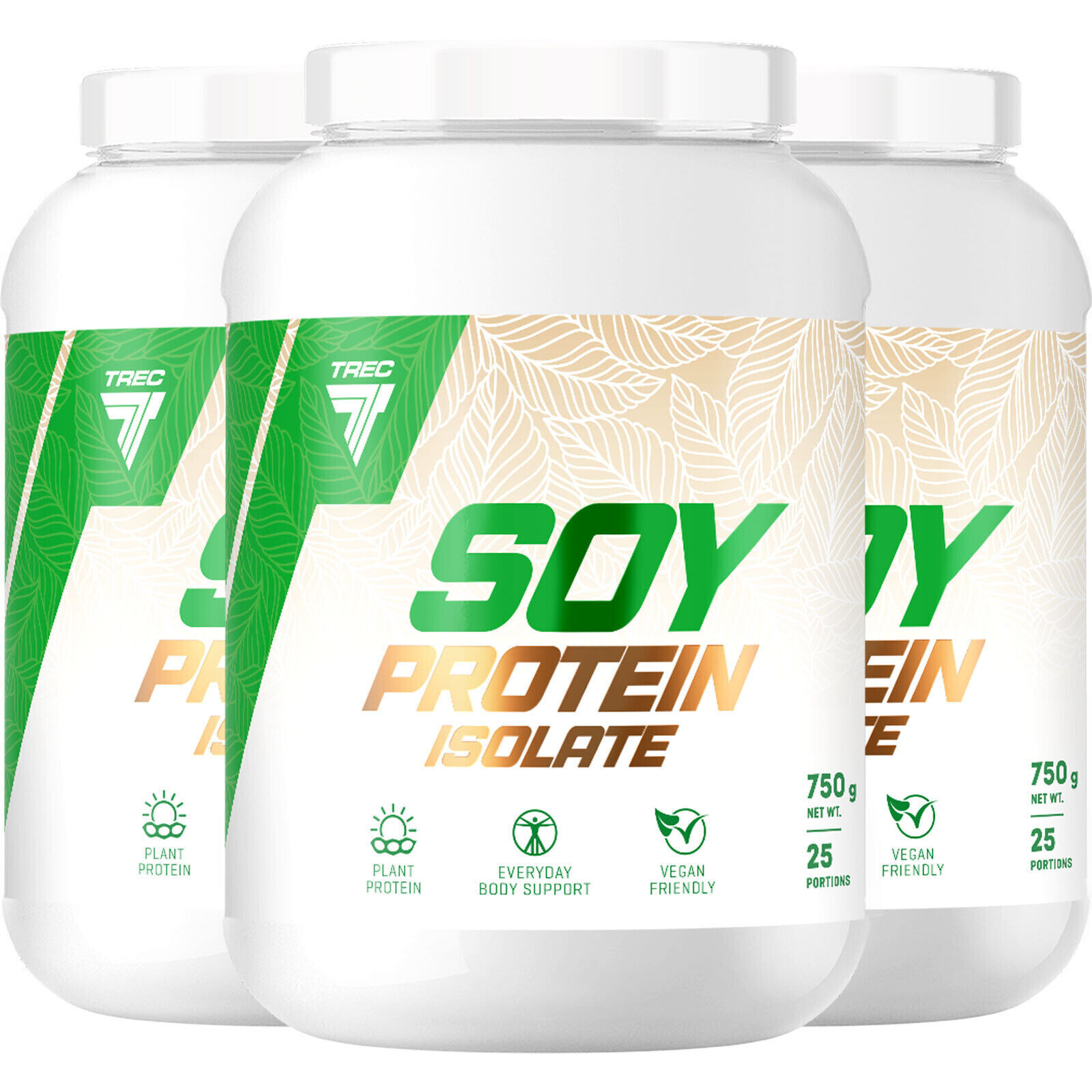 SOY PROTEIN ISOLATE 750 g – 1.65 lb – Vegan – muscle building, recovery, amino