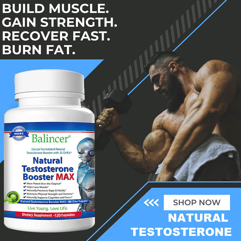 Testosteron Booster Monster Test for Men Testosterona Capsules Muscle Gain – US