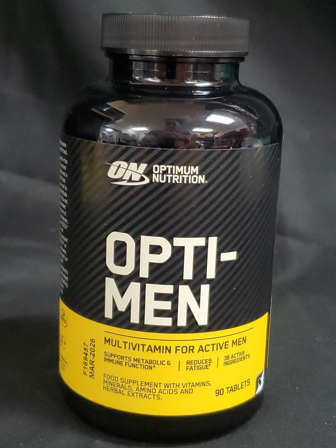 Optimum Nutrition Opti-Men Multivitamin 90 Tablets Exp. 03/2026 NEW