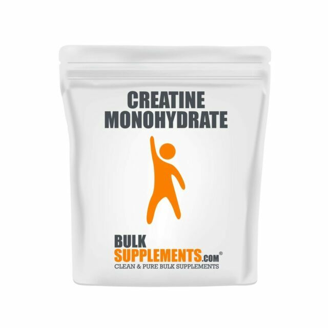 BulkSupplements CM-1KG Pure Micronized Creatine Monohydrate Powder – 1kg