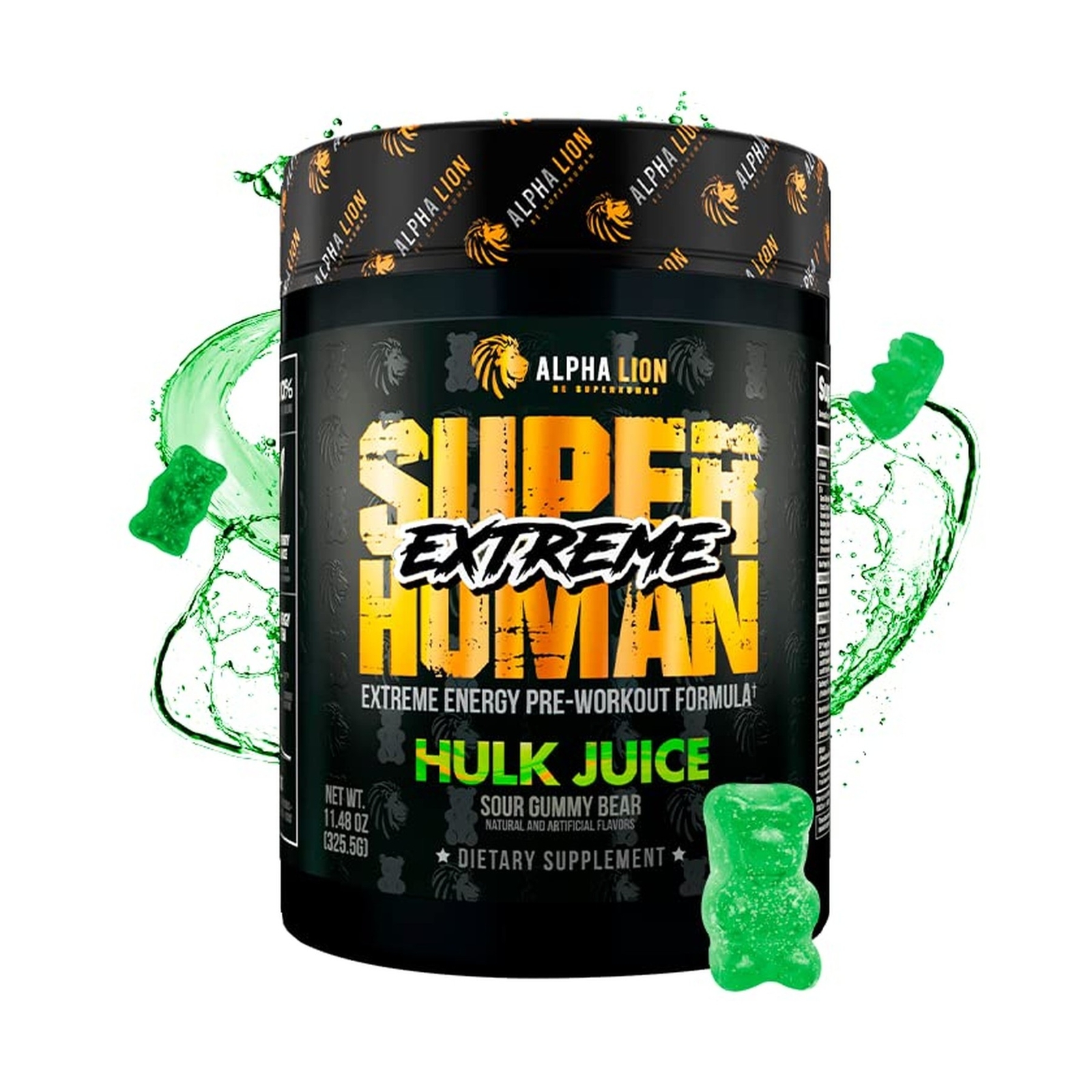 ALPHA LION Superhuman Extreme Pre Workout Powder, Beta Alanine, L-Taurine & T…