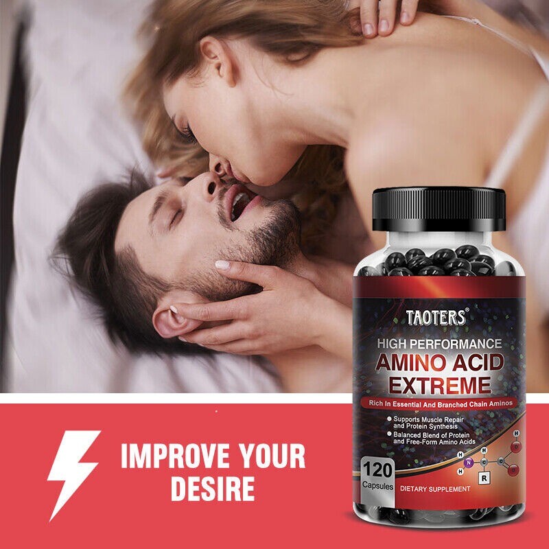 L-Leucine,Bcaa,Amino Acids Support Muslce Gainer Muscle Recover 120 Capsules