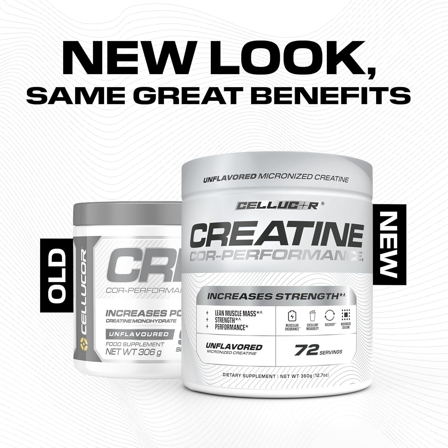 COR-Performance Creatine, Unflavored, 12.7oz (360 g)