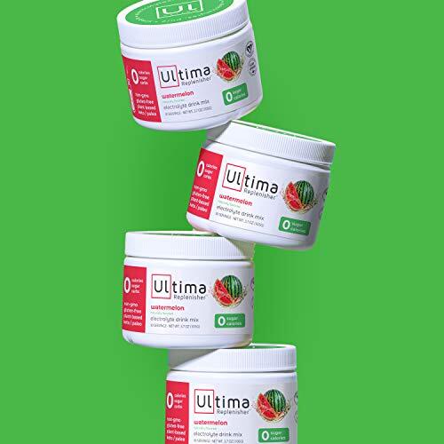Ultima Replenisher Electrolyte Hydration Sugar Free Drink, W/Watermelon , 3.7 OZ