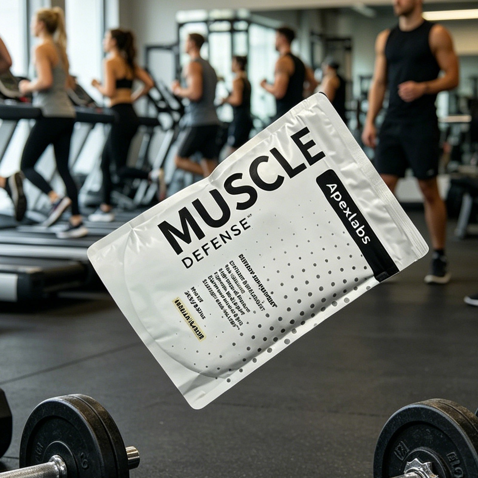 Muscle Defense Dietary Supplement, Vanilla – 8.57 oz – New