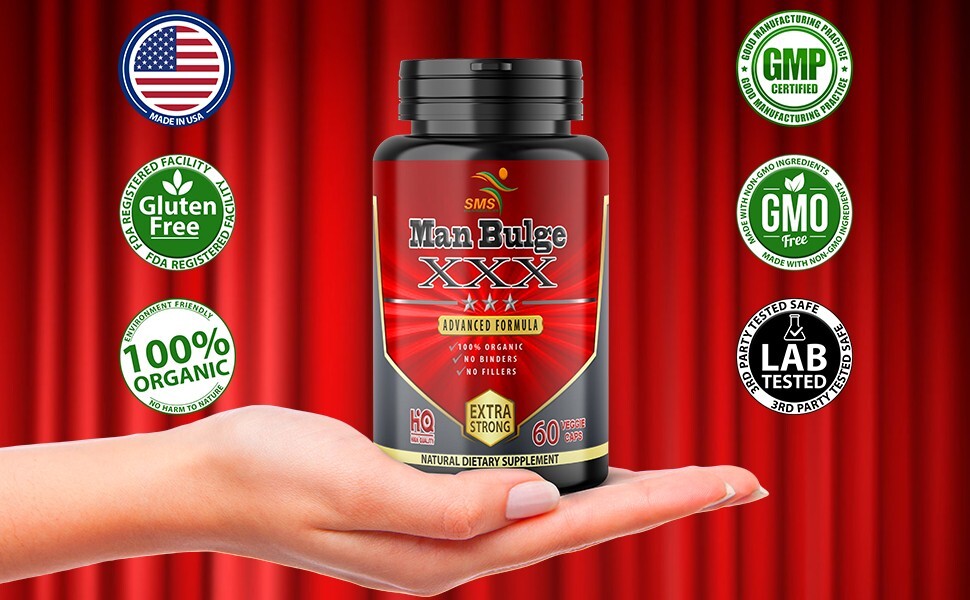 Testosterone Booster Test Men Stamina Energy Performance Pill 60 Capsules