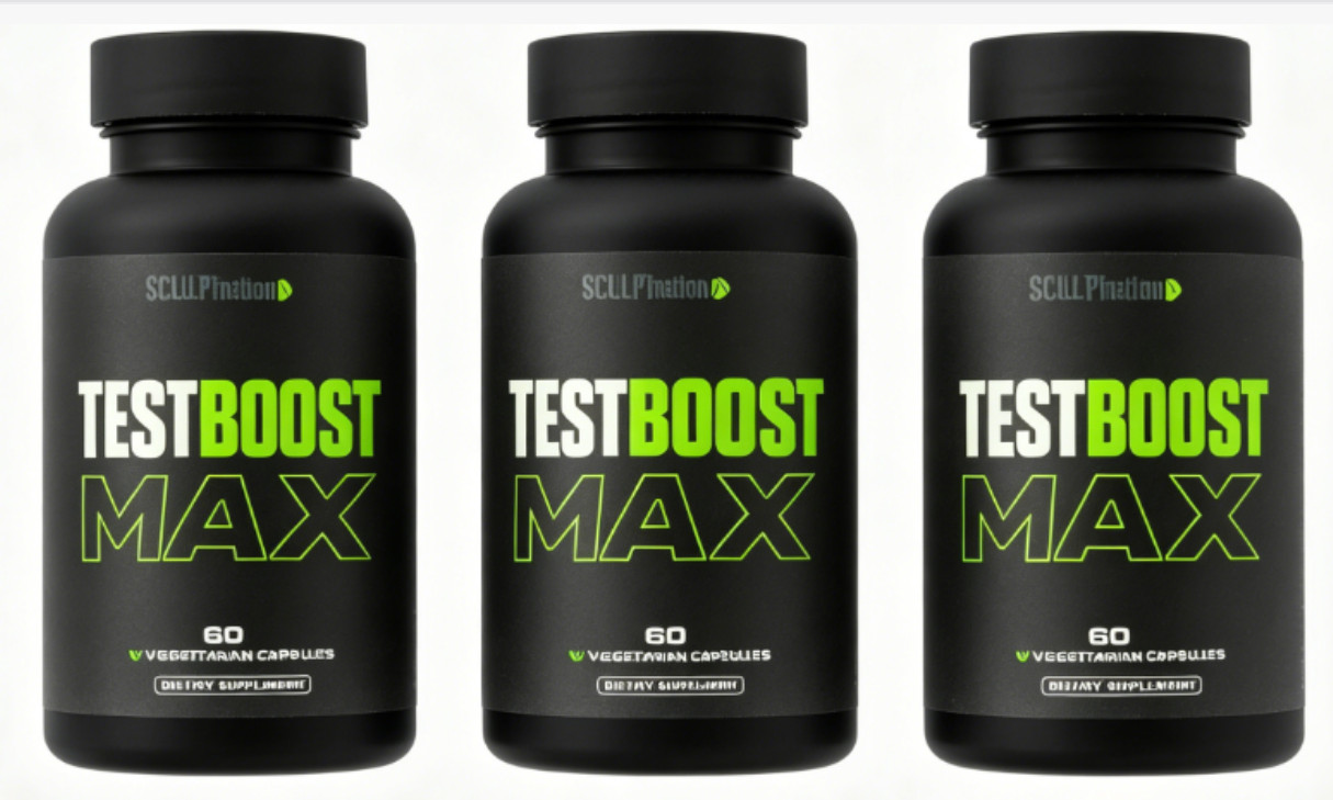 Sculpt Nation by Shred V Test Boost Max -Testosterone Supplement for Men EXP2028