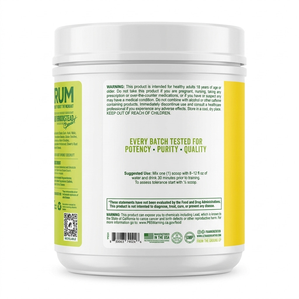 Raw Thavage Pre- Workout – Blackberry Lemonade