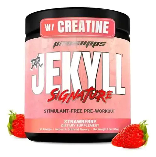ProSupps (2-PACK) Dr. Jekyll Signature Pre Workout Powder STIM-FREE *STRAWBERRY*