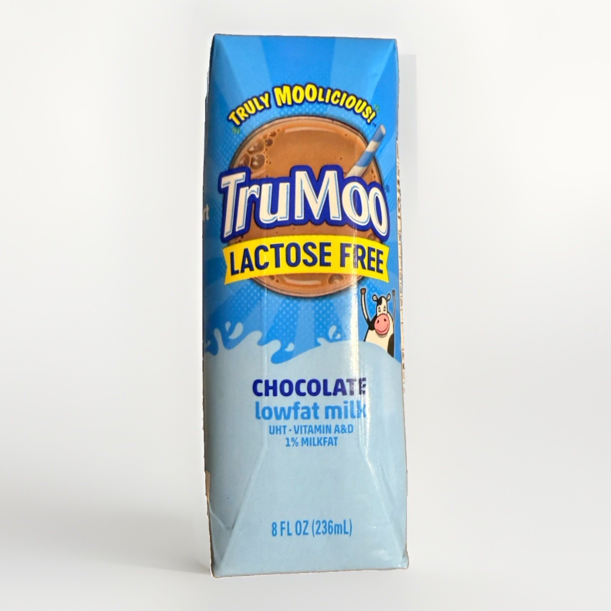 TruMoo Lactose Free Chocolate 1% Low-Fat Milk UHT 8 Fl Oz 6-Pack (48 Fl Oz Total
