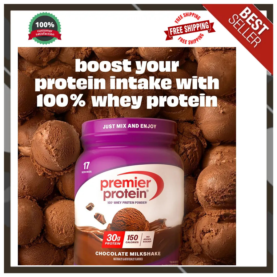 Premier Protein Whey Powder Chocolate 30g Protein 17 Servings