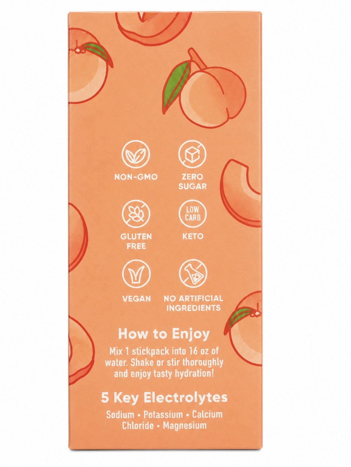 Pirq Hydration Electrolyte Powder + Curcumin, Peach Tea, 10ct 2.1oz 08/2027