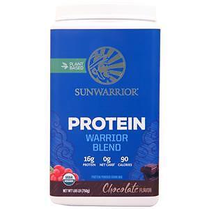 SunWarrior Warrior Blend – Plant Based Organic Protein Chocolate 750 grams