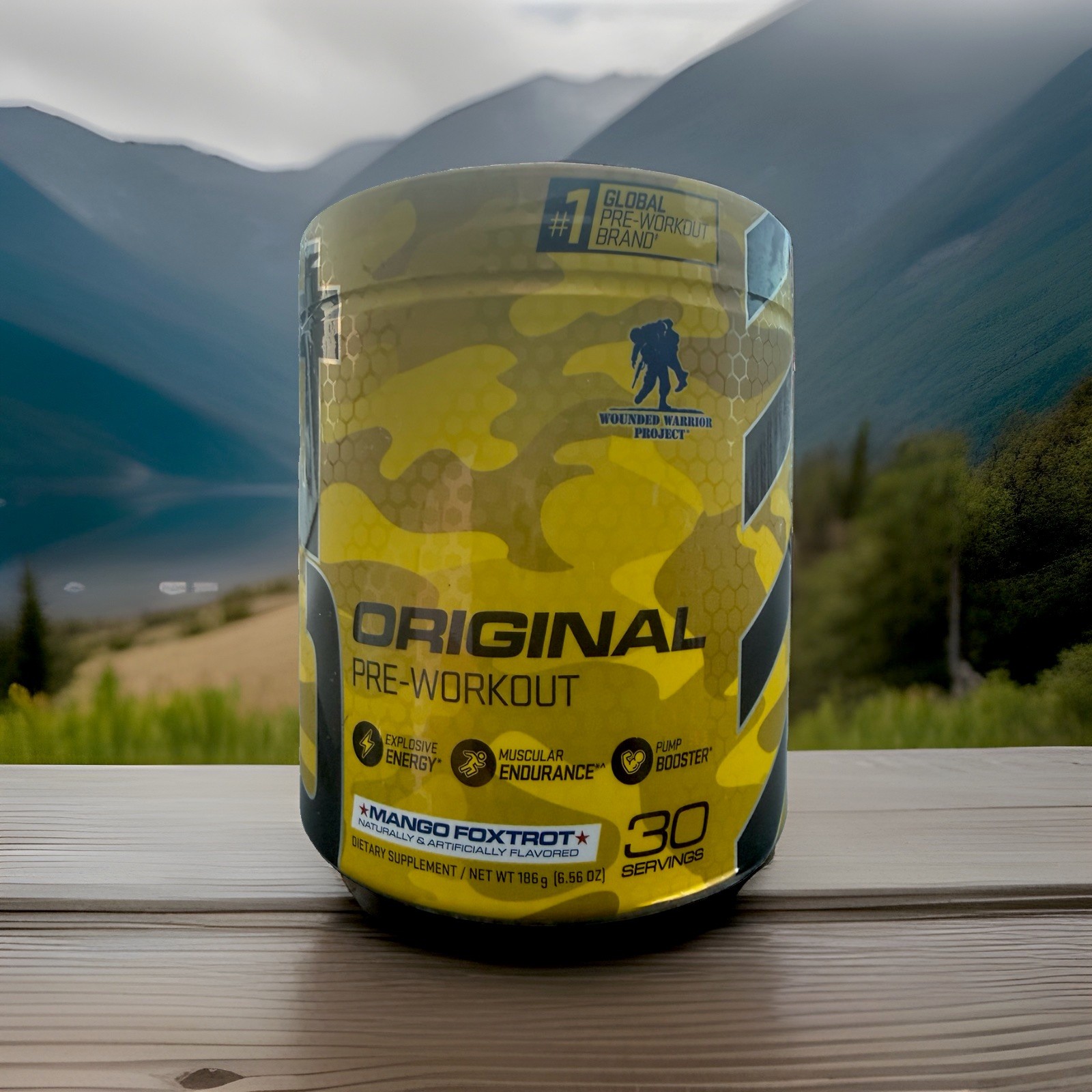 C4 PreWorkout – “Mango Foxtrot” – Wounded Warrior Project 30 Servings – NEW