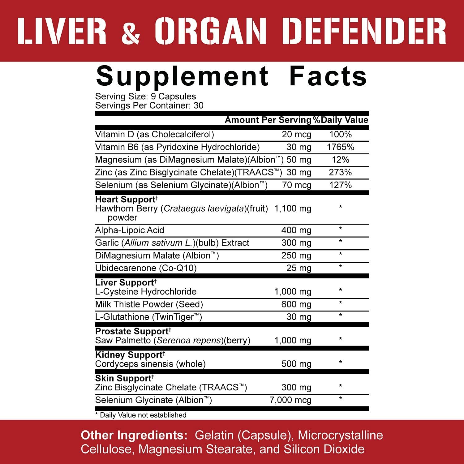 Rich Piana 5% Nutrition Liver and Organ Defender BEST Cycle + PCT NEW FORMULA