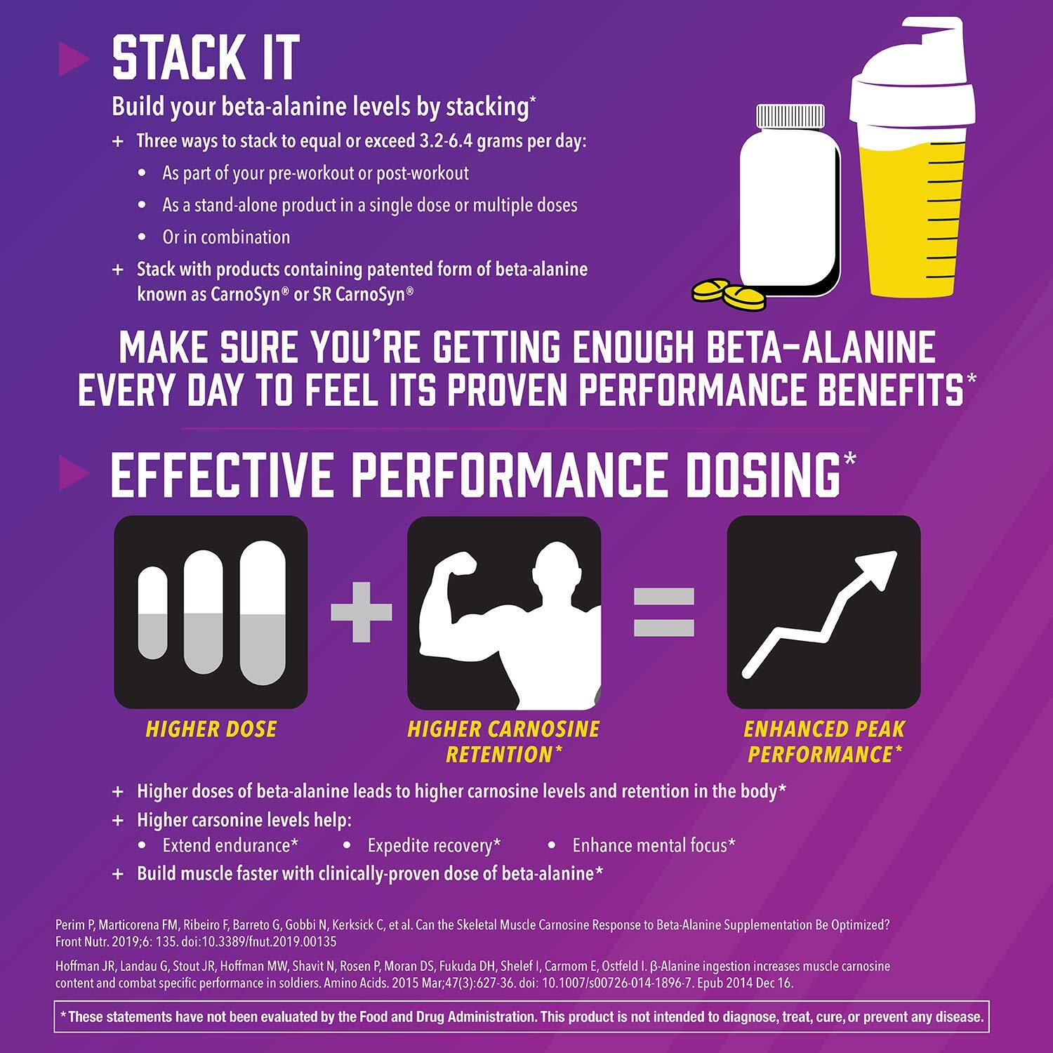 NOW Sports Beta Alanine Powder 250 Servings Muscle Endurance Supplement