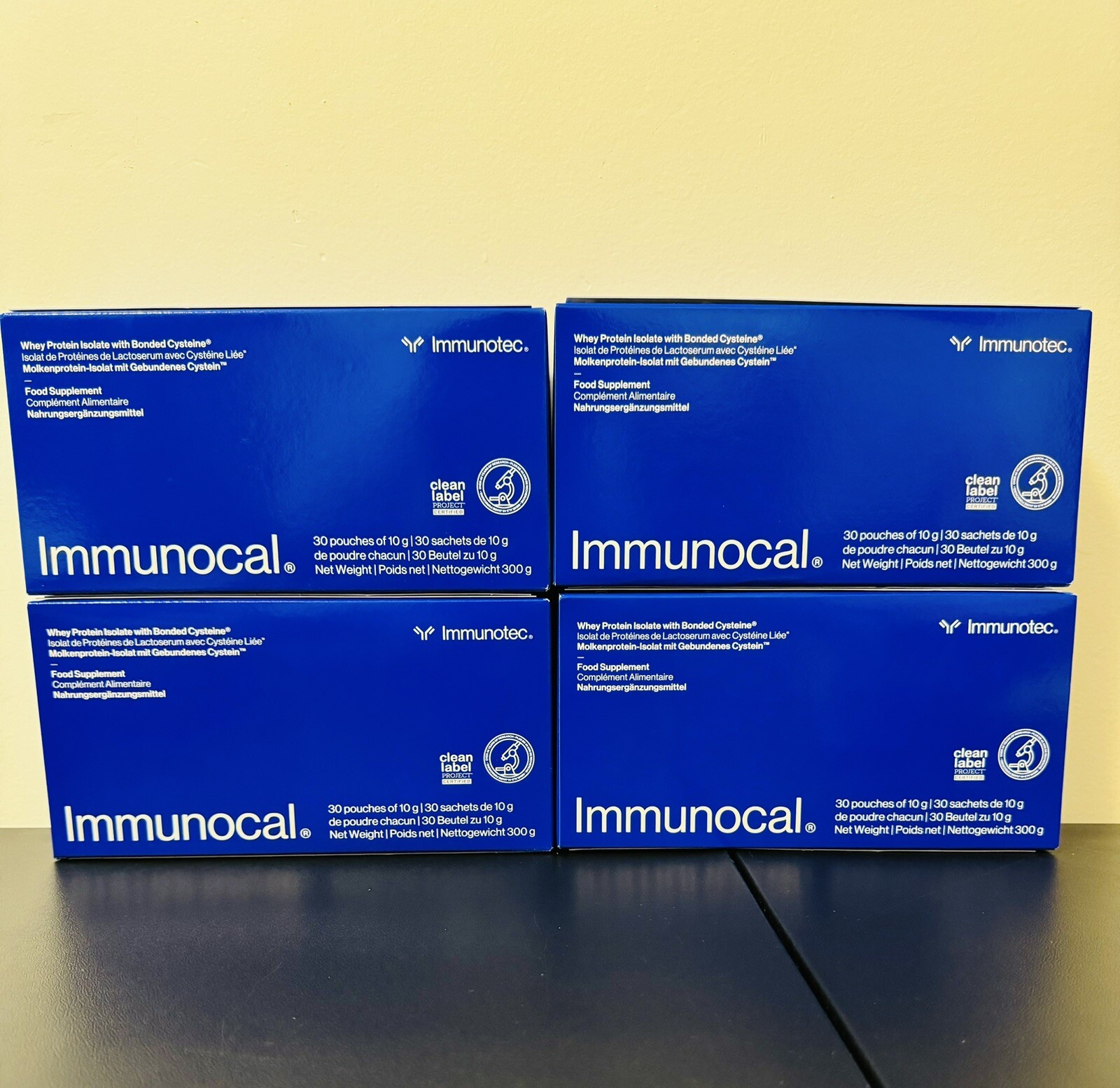 Immunocal Classic Blue Regular Glutathione Precursor, 120 Pouches by Immunotec