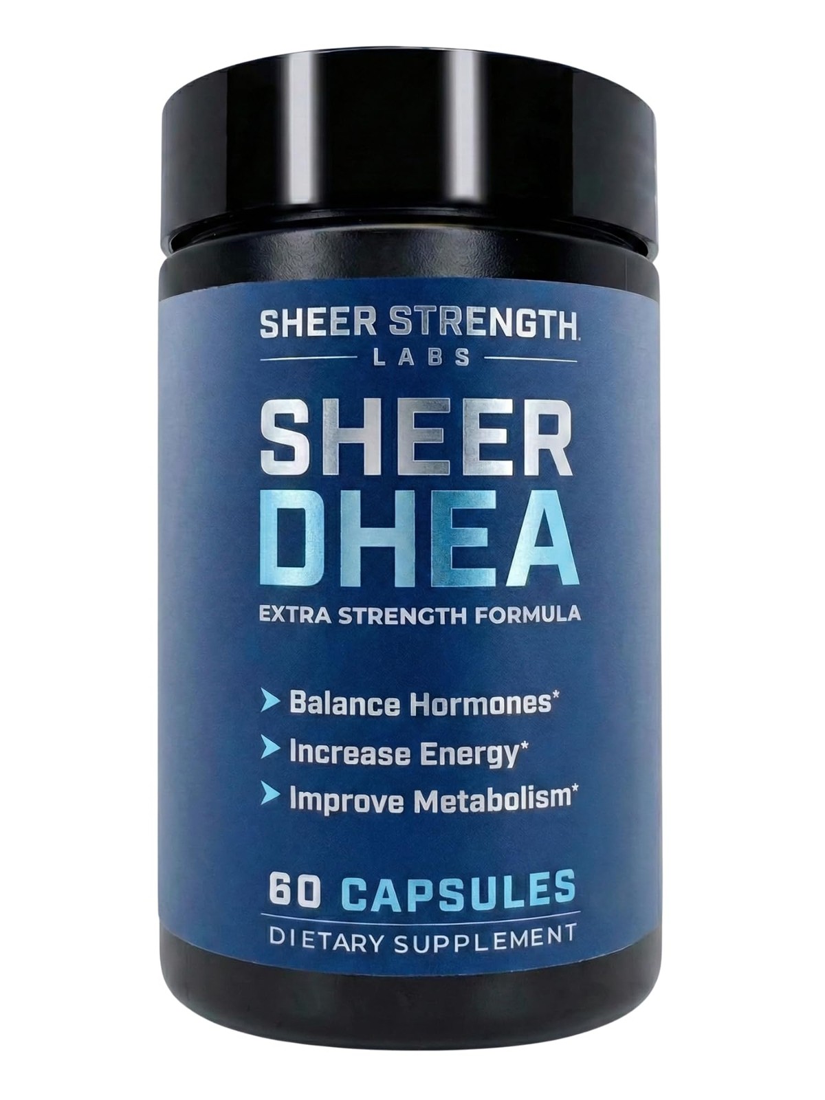 DHEA Supplement for Men 100mg – Pure 60 Count (Pack of 1)