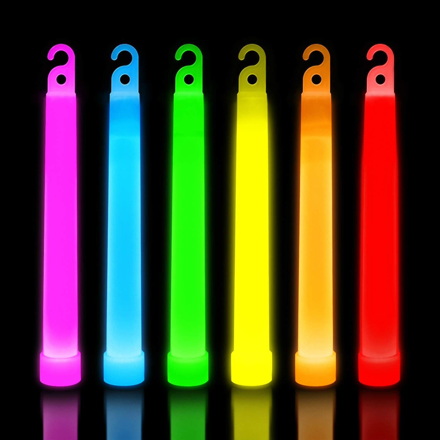30PCS Palitos Fosforescentes Ultra Brillantes Para Fiesta Camping Emergencia 12H