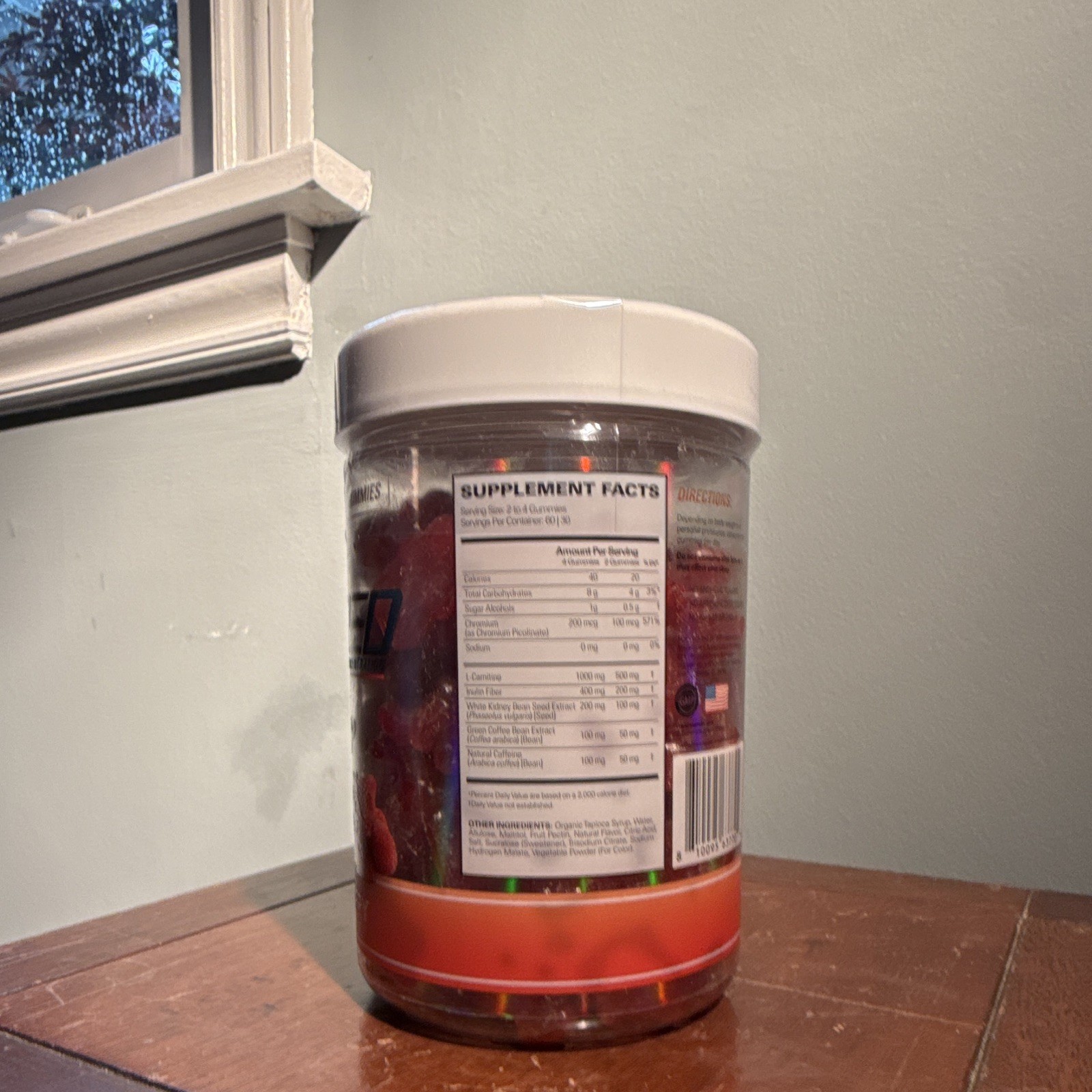 EHPlabs OxyShred Gummies Juicy Strawberry Gluten-Free Keto B12 120ct