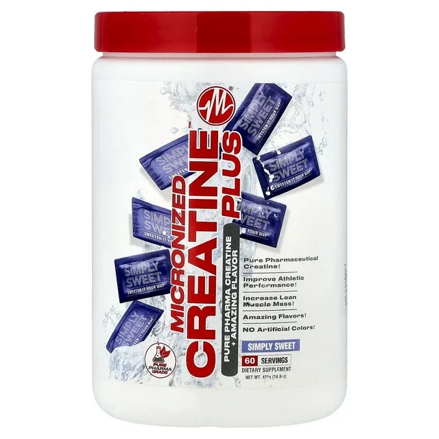 METABOLIC NUTRITION MICRONIZED CREATINE PLUS FLAVORED POWDER 420g (14.8oz)