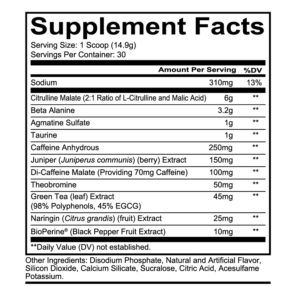 REDCON1 TOTAL WAR Pre Workout Insane Energy New Formula NEW FLAVORS! FREE SHIP