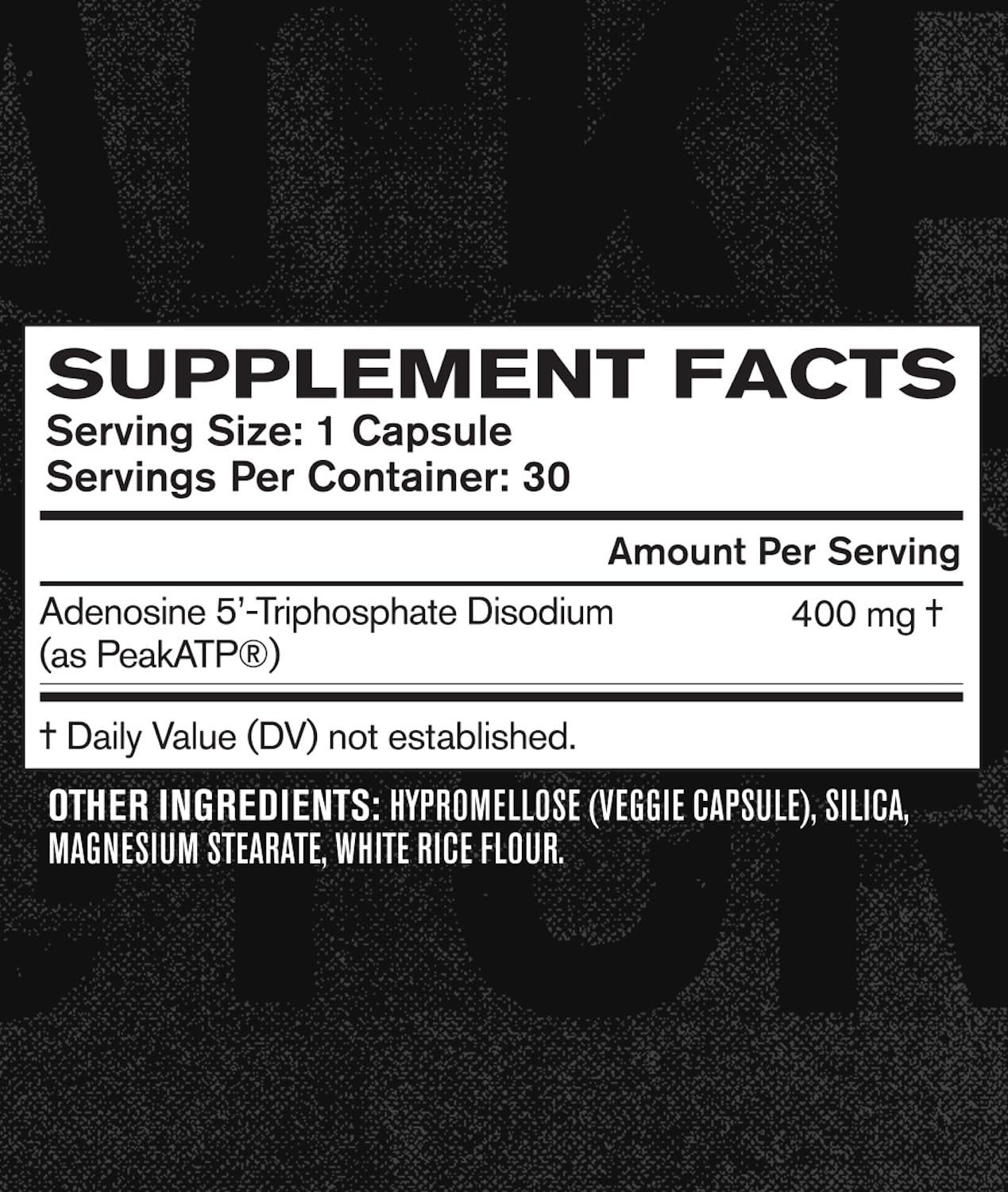 Essentials Muscle Builder – ATP Muscle Builder for Men with Peak ATP to Support