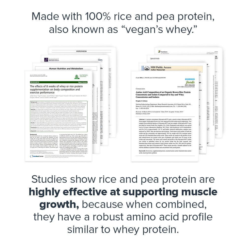 Plant + Vegan Plant-Based Protein Powder