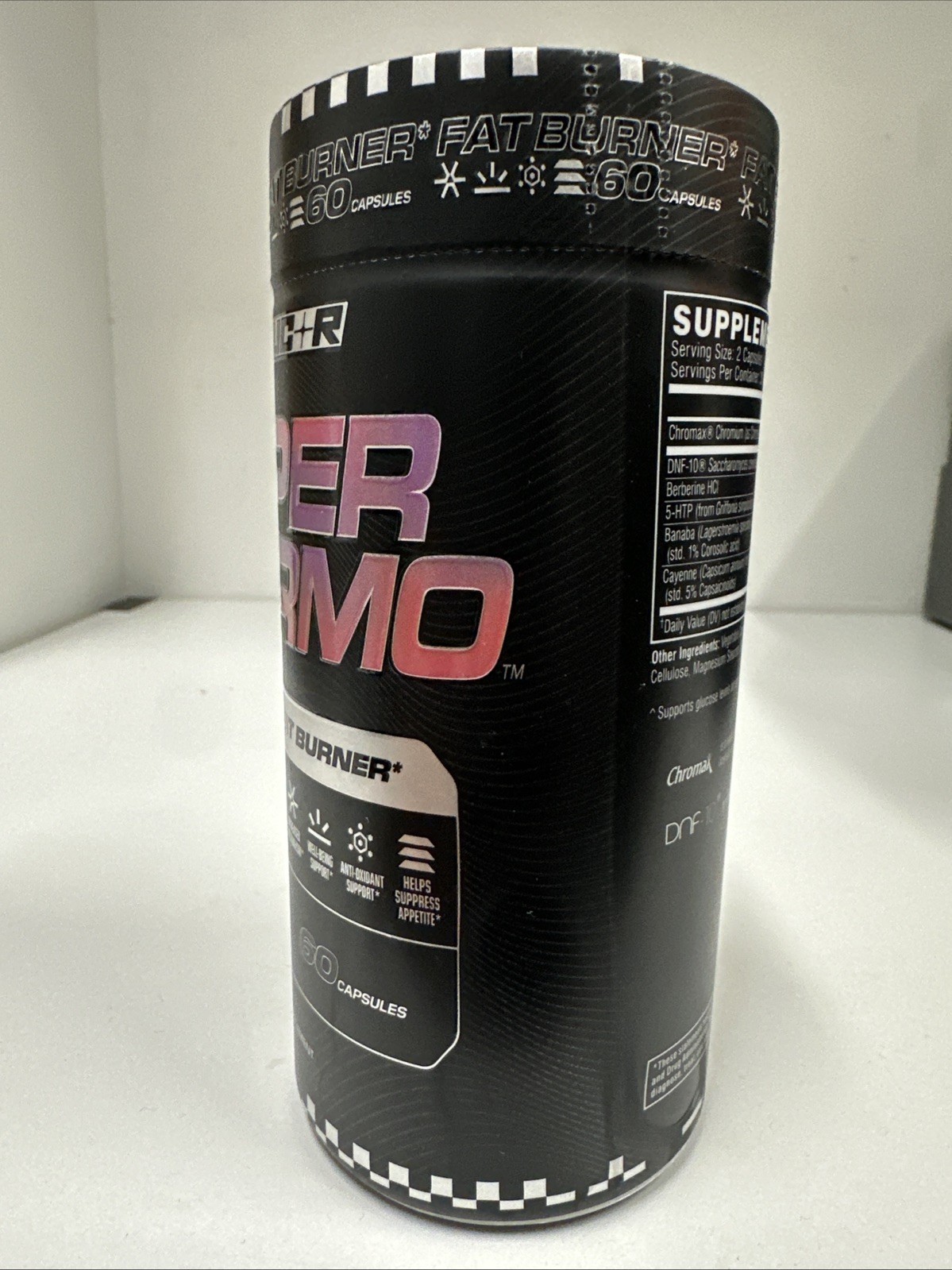 Cellucor Super Thermo Stim-Free Fat Burner 60 Capsules Best By: 09/2026