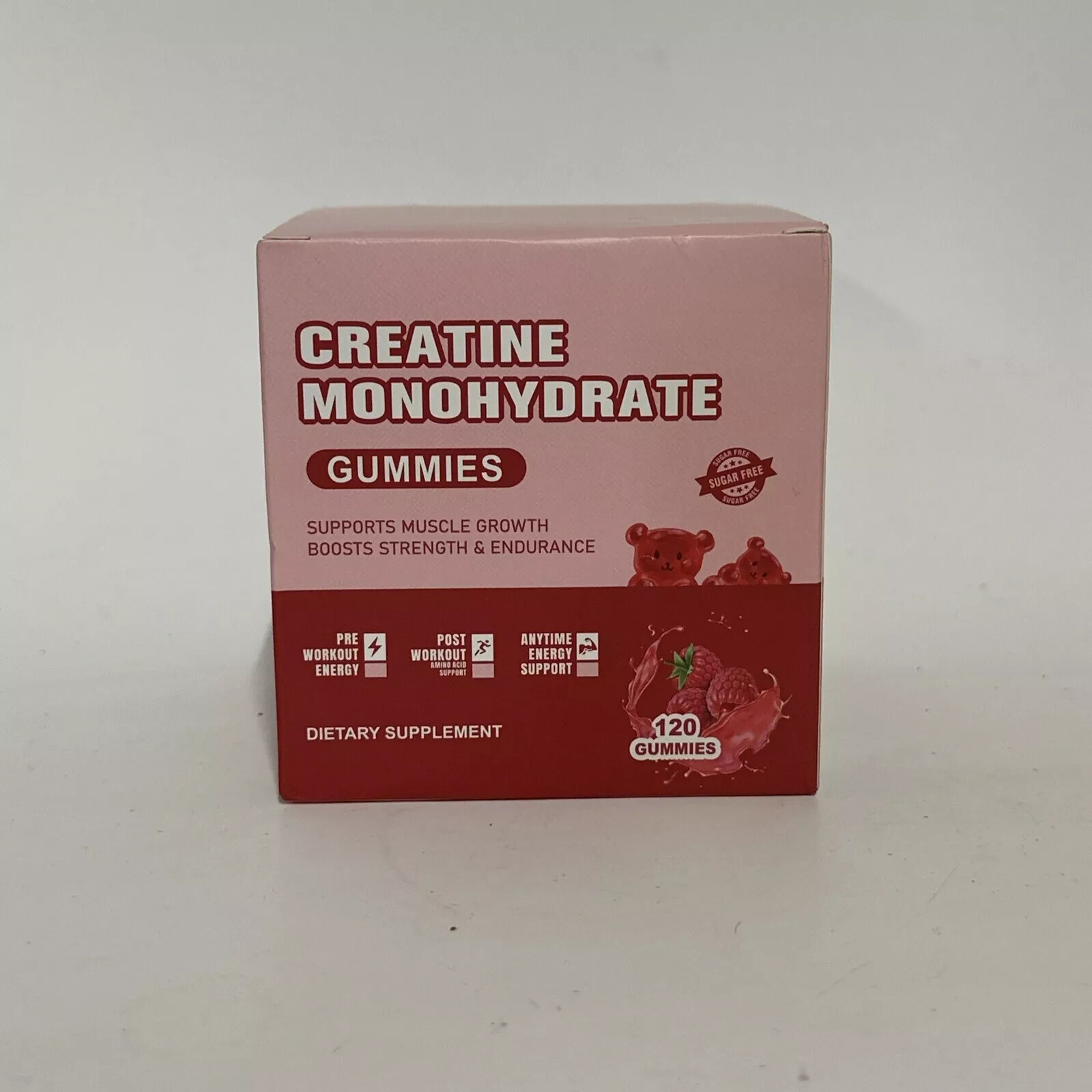 Creatine Monohydrate 5000mg 120 CT Chewable Creatine Monohydrate Exp 11/26 2-pac