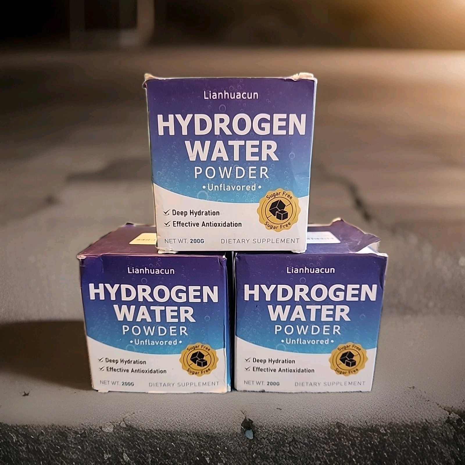 3X Hydration Water Powder w/Magnesium, Potassium, Zinc, Vitamin C, Calcium Lot