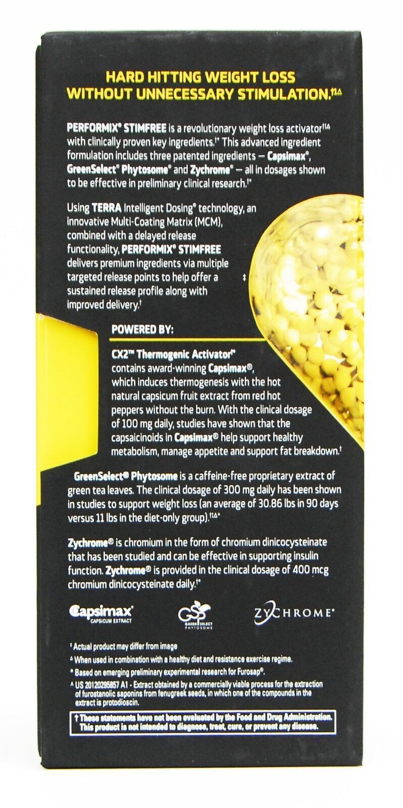 Performix STIMFREE Non-Stimulant Thermogenic, Fat Loss (78 Capsules)