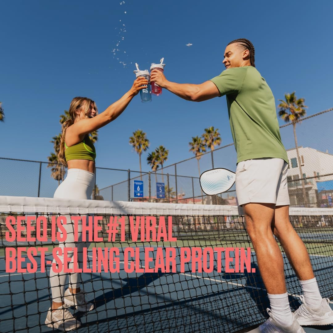 Clear Whey Isolate Protein Powder, Strawberry Lemonade – 22 Servings, 22G Pro…