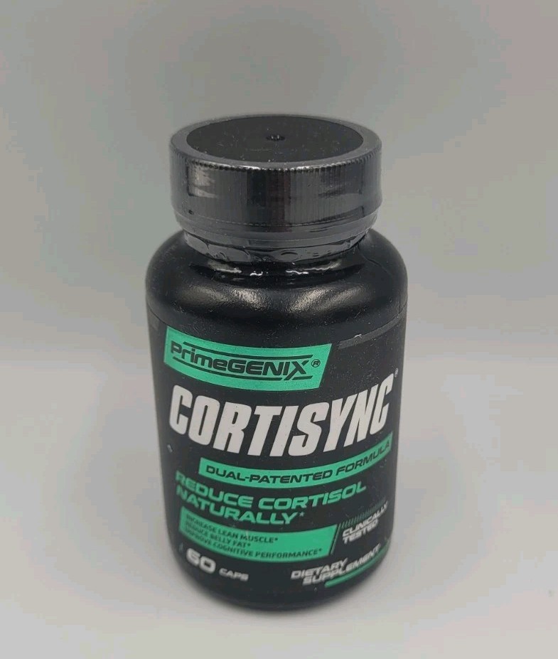 PrimeGENIX CortiSync – Reduce Cortisol, Increase Energy, Improve Focus 60 Count