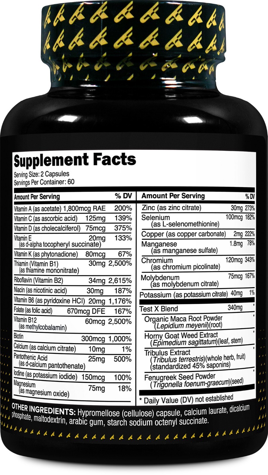 PrimaForce Multivitamin for Men (120 Capsules) – Nutritional Health Supplement
