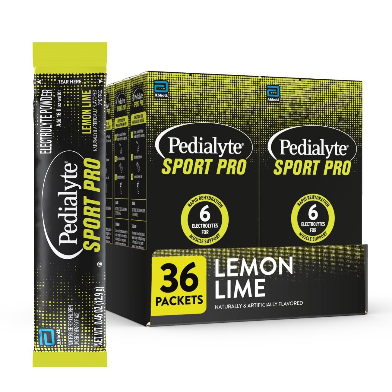 Pedialyte Sport Pro Electrolyte Powder 6 Key Electrolytes For Muscle Support