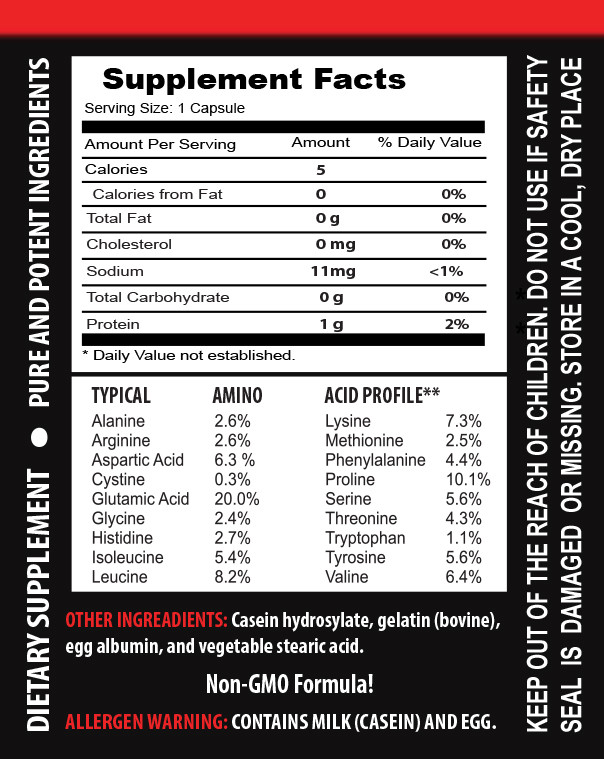 post workout recovery – AMINO ACID 1000mg – reverse muscle breakdown 1 Bottle