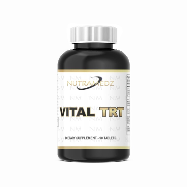 VITAL TRT MALE VITALITY SUPPORT – NATURAL – TUDCA DIM SAW PALWMETTO 5HTP FADOGIA