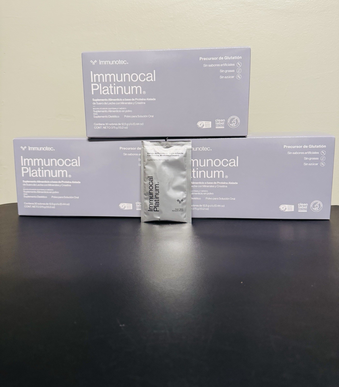 immunotec immunocal platinum 3 Boxes