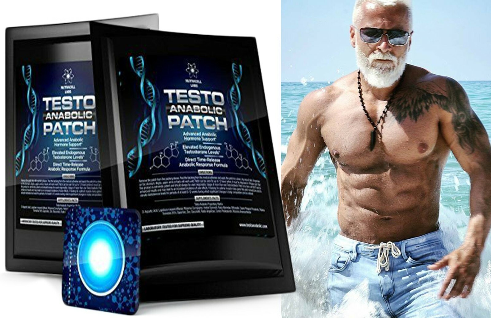 BEST PRO Testosterone Booster for Men GAIN Muscle Mass 1 month supply reg $65