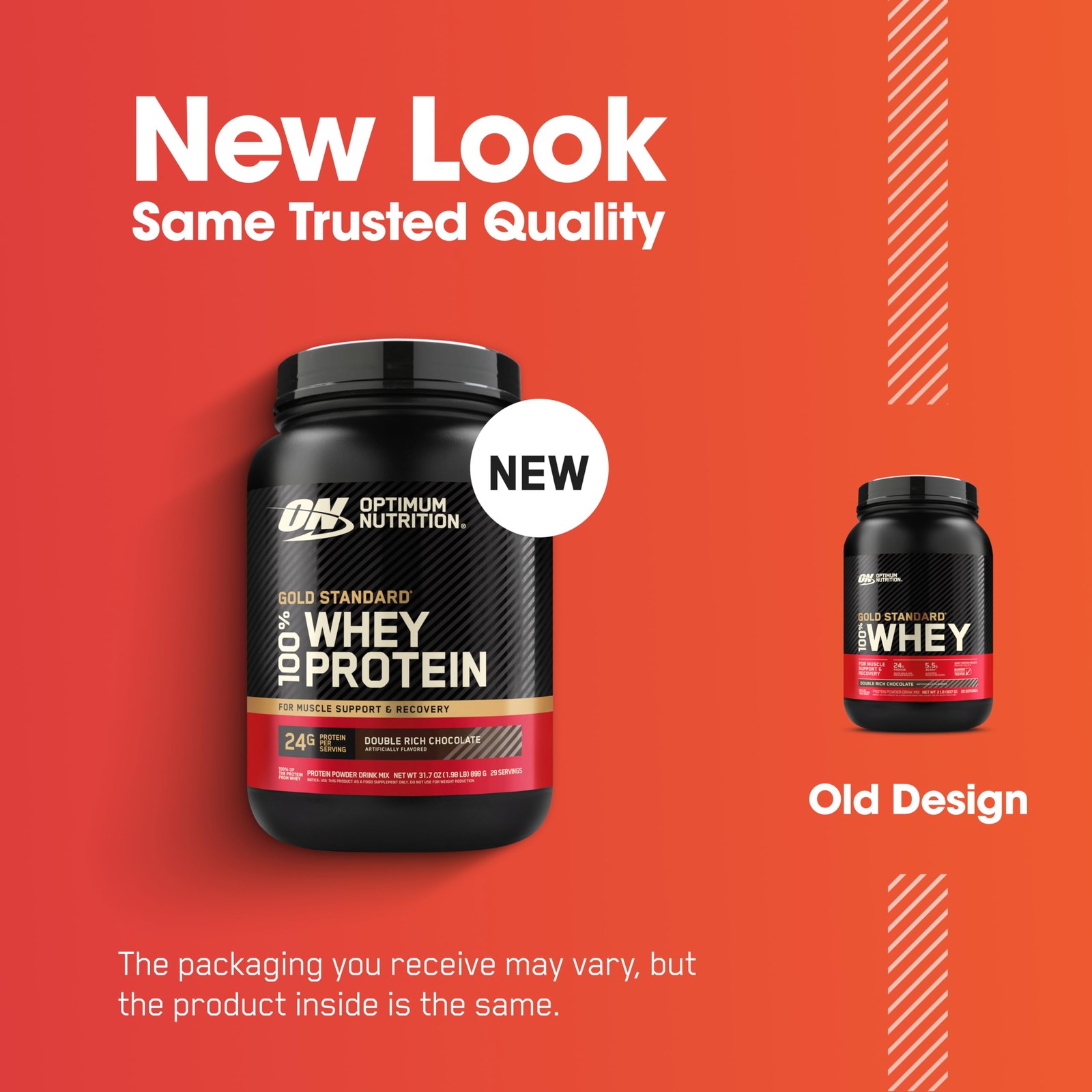 Optimum Nutrition Gold Standard 100 Protein Powder Double Rich Chocolate 1.98Lb