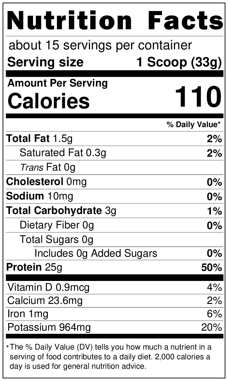 Lupine Protein Powder – Andes Cocoa (15 servings)