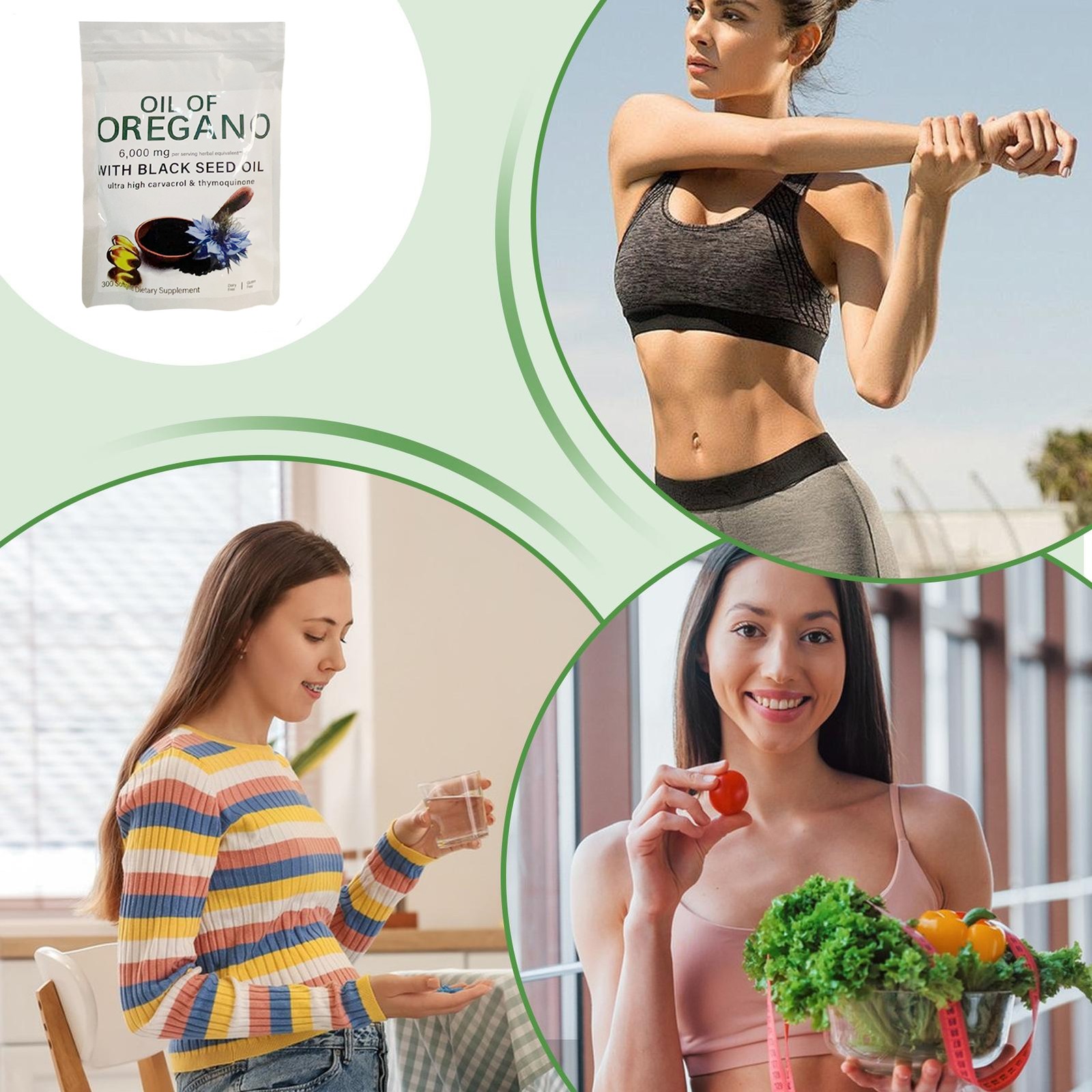Natural Health Supplements for Adults, Mild Formula for Daily Nutrition US