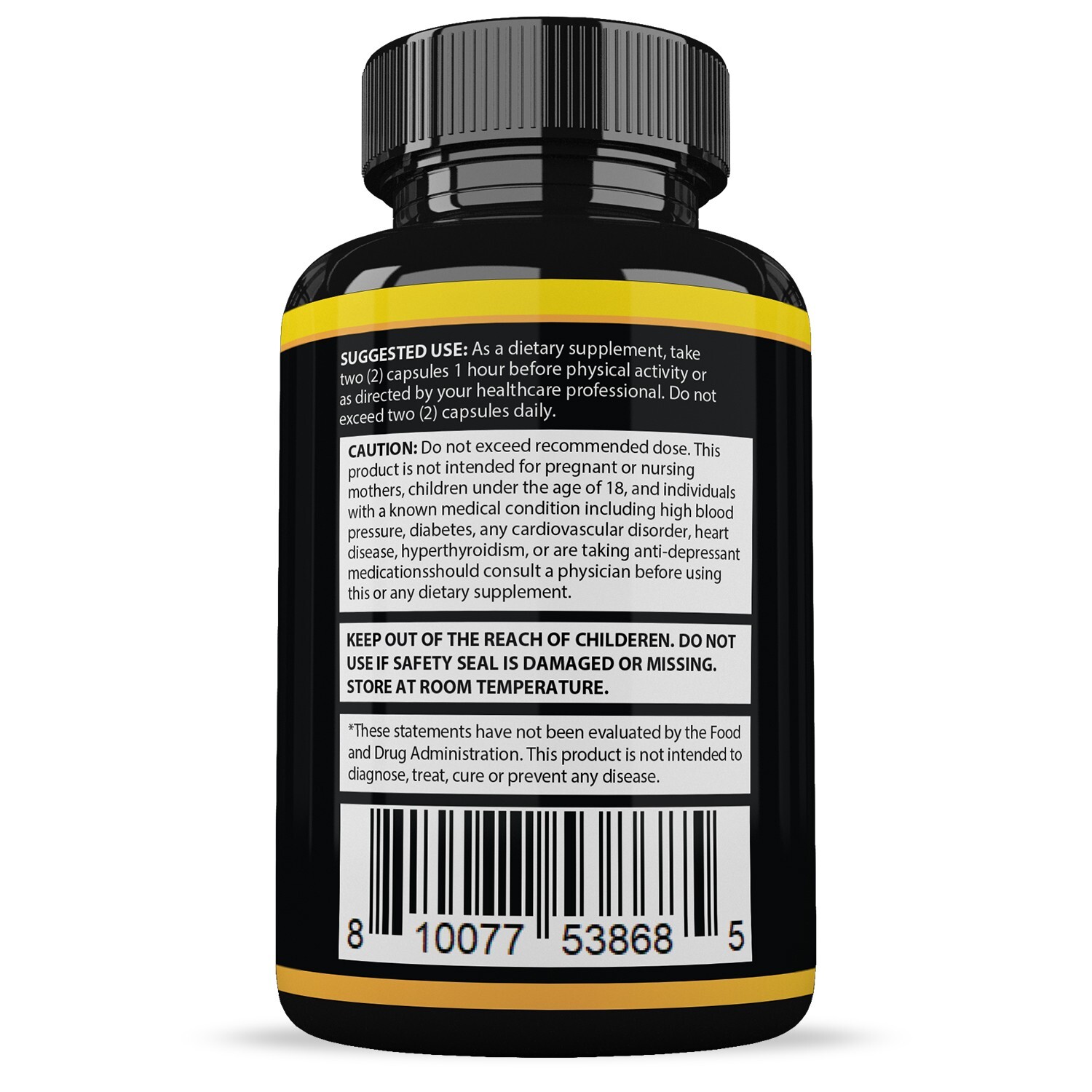Sizegenix Men’s Health Supplement 1484mg 600 Capsules